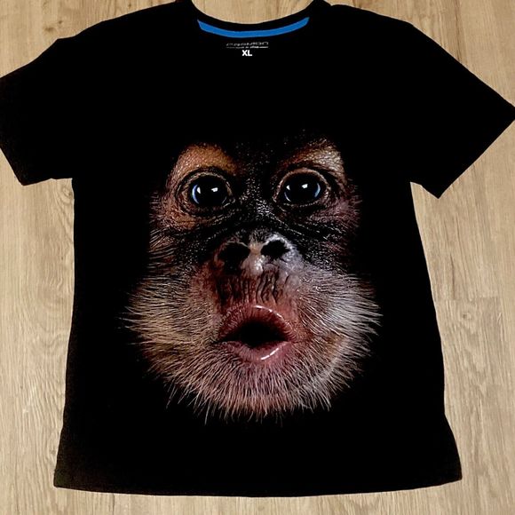 Fashion BABY APE FACE T-shirt Women’s Size XL - Picture 7 of 7